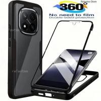 ราคา 360 Full Body Screen Protector ฟิล์มปลอกสําหรับ Xiaomi Redmi Note14 หมายเหตุ 14 13 12 Pro Plus 14Pro Note14Pro 4G 5G โปร่งใสนุ่มเคสโทรศัพท์กันกระแทกป้องกันกลับปลอกฝาครอบ (42008480746)