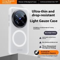 ราคา สําหรับVIVO X300 Pro X300 X200 Ultra Luxury Matteโปร่งใสแม่เหล็กชาร์จไร้สายฮาร์ดกันกระแทกสําหรับVIVO X200 Pro X100 Ultra X100 Pro X100S Pro X100S Pro X100S (46902157245)