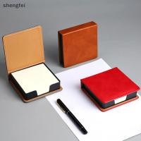 ราคา shengfei Sticky Note Box พร้อม Notepads หนัง PU Memo Pad Dispenser อุปกรณ์เดสก์ท็อปสําหรับนักเรียน Office Worker Boutique (55652479092)