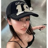 ราคา Pre Order Letter Embroidery 18 Patch Cap Women s Street Fashion Brand New Baseball Cap Couple Versatile (42226690484)