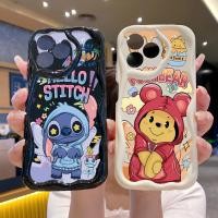 ราคา เข้ากันได้กับ Huawei Pura 70 Ultra Honor X9B X6B Pooh Bear Stitch Case Beauty NY Cover (47650475269)