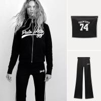 ราคา ซาร่าZa เสื้อแจ็คเก็ตปักลายสูทสไตล์ใหม่ฤดูใบไม้ผลิ5584327แรป เต้านม5584326กางเกงขาบาน55843Za (27576739578)