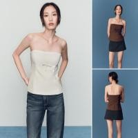 ราคา เสื้อสายเดี่ยวปิดไหล่แบบโบว์ ดีไซน์สลิม핏 สไตล์ใหม่สำหรับฤดูใบไม้ร่วง (43968265095)