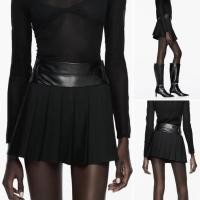 ราคา กางเกงหนังสไตล์เอวสูงสำหรับฤดูใบไม้ร่วง (43774863234)