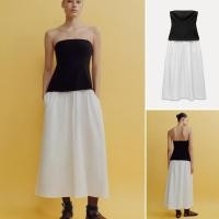 ราคา ซาร่า Zaฤดูใบไม้ผลิใหม่ท่อบนเย็บตรงปกพัดลมขลุ่ยชุด4661309 (28025994058)