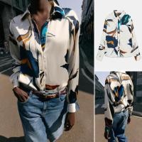 ราคา เสื้อยืดสไตล์ใหม่สำหรับฤดูฝน ลายพิมพ์ดอกไม้บนผ้าไหมซาติน 9115242 (27442596178)