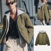 ราคา ซาร่า Za ฤดูใบไม้ร่วงสไตล์ใหม่เย็บเสื้อแจ็คเก็ตผ้าฝ้ายมีฮู้ดเสื้อแจ็คเก็ตลําลอง8073Za6 (28110376286)