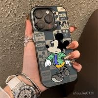 ราคา เคสโทรศัพท์สีเขียวมิกกี้ สีเงิน บางพิเศษ สำหรับ iPhone 15 13 16 11 12 14 15PLUS 16PLUS 13PROMAX 14PROMAX 13PRO 12PRO XSMAX X XS กันรอยขีดข่วน กันกระแทก DIRH (42304992978)