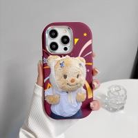 ราคา หมีเนยสำหรับ iPhone 14 Plus 7 8 Plus 11 Pro Max XS 16 Pro Max 15 Plus 15 Pro Max 14 Pro 12 Pro 15 Pro 13 Pro 16 Pro SE 2020 XSMAX 14 Pro Max เคสโทรศัพท์ DHW3 (28931260770)