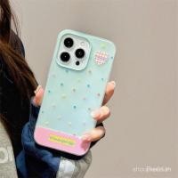 ราคา เคสป้องกันลายจุดรูปหัวใจเข้ากันได้กับ iPhone16ProMax iPhone1514Pro 13Pro 12 11 การออกแบบสองในหนึ่งเดียว XR ผลผลิตสูง 7 8Plus Unique SE2020 Creative X XR XSMax XSMax XS (57150199543)