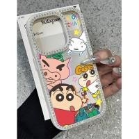 ราคา เคสโทรศัพท์อนิเมะสําหรับ iPhone 11 13 14 15 16 12 16PRO 14PRO 11PROMAX 16PROMAX 13PROMAX เพชรแฟลช OLCZ (51001549833)