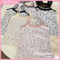 ราคา COD เสื้อกล้ามสไตล์เกาหลี INS เสื้อกล้ามครอปแขนกุดแต่งลูกไม้สุดเซ็กซี่สำหรับผู้หญิง แฟชั่นฤดูร้อน MysticHearth (58151214386)