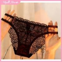 ราคา COD กางเกงชั้นในลูกไม้เอวต่ำเซ็กซี่สำหรับผู้หญิง ผูกข้าง กางเกงชั้นในซีทรู นุ่มสบาย สำหรับผู้หญิง MysticHearth (48351560300)