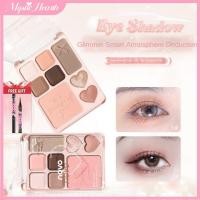 ราคา COD ของขวัญฟรี Novo Pearl Glitter Matte Eyeshadow 8 สี บลัชออนสีชมพูพีช แป้งละเอียด ไม่ตกร่อง แต่งหน้าสไตล์เกาหลี Wine011 MysticHearth (46750779521)