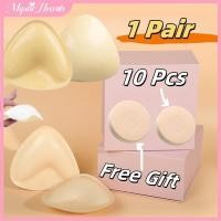 ราคา COD แผ่นเสริมฟองน้ำหนาทันสมัยสำหรับยกทรง แผ่นเสริมหน้าอกแบบติดกาวสองหน้า แผ่นเสริมคัพชุดว่ายน้ำบิกินี่สำหรับผู้หญิง MysticHearth (46650940490)