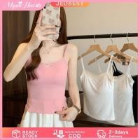 ราคา COD 1 2 ชิ้น เสื้อกล้ามแขนกุดผ้าฝ้ายถักลายลูกไม้ Y2k สำหรับเด็กผู้หญิงในช่วงฤดูร้อน เสื้อกล้ามผู้หญิง สายเดี่ยวลูกไม้ลายดอกไม้แบบนุ่มหวาน ด้านหลังเสริมฟองน้ำ เสื้อชั้นในแบบ Sando บราแบบบราเล็ตต์ ผ้าสำ