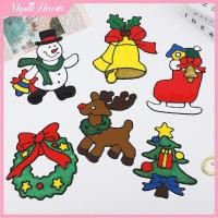 ราคา COD สติกเกอร์ติดผนังคริสต์มาส ตกแต่งคริสต์มาสสำหรับบ้าน สติกเกอร์กระจกหน้าต่างซานตาคลอส ของตกแต่งห้องเด็ก MysticHearth (50001893961)
