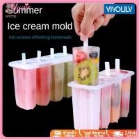 ราคา COD พิมพ์ทำไอศกรีม 4 ชิ้น DIY พร้อมฝาปิด กล่องไอศกรีมวัสดุ PP แม่พิมพ์ไอศกรีมโฮมเมดน่ารักสำหรับเด็ก เครื่องครัว ช่องแช่แข็ง ตู้เย็น MysticHearth (51700320294)