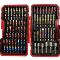 ราคา ชุดดอกไขควงไฟฟ้า Rainbow Magic Box 83 ชิ้น ปากแบน ปากแฉก หกเหลี่ยม ดอกสว่านไฟฟ้า (55252336372)