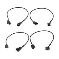 ราคา Fir 2 ชิ้น ARGB อะแดปเตอร์สําหรับ DEEPCOOL Lian Li PC กรณี SM3Pin ชายอะแดปเตอร์สายเคเบิล (58101703831)