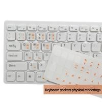 ราคา Fir PVC Desktop Keyboard Sticker สติ๊กเกอร์คีย์บอร์ดเกาหลี เปลี่ยนคีย์บอร์ด PVC (55801717693)