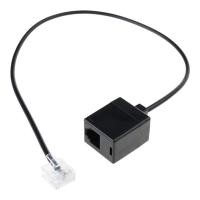 ราคา Fir Universal RJ45 ถึง RJ11 อะแดปเตอร์สายเคเบิลแปลงการเชื่อมต่อเครือข่ายโทรศัพท์ RJ11 หญิงอะแดปเตอร์ RJ45 ชาย (55101703875)