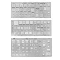 ราคา Fir 3 ชิ้น Universal BGA Reballing Stencils ชุดสําหรับ MTK สําหรับ HTC สําหรับ Android (52001703956)