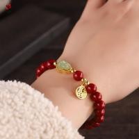 ราคา สไตล์จีนลูกปัดสร้อยข้อมือยืดลูกปัดสีแดงลูกปัดฤดูร้อนคู่สร้อยข้อมือสําหรับผู้ชายผู้หญิงของขวัญ (42422734962)