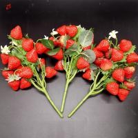ราคา สตรอเบอร์รี่เทียมผลไม้ตกแต่งแห้งประดิษฐ์สตรอเบอร์รี่ปลอมช่อสําหรับงานแต่งงานหน้าแรก (49552350401)