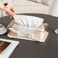 ราคา กล่องเก็บทิชชู่อัตโนมัติแบบยืดหดได้ ที่ใส่ผ้าเช็ดปากกันลื่นปรับความสูงได้สําหรับตกแต่งบ้าน (46502909347)