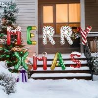 ราคา Djsiff 1 ชิ้น Merry Christmas บอลลูนแบนเนอร์สําหรับตกแต่งงานปาร์ตี้คริสต์มาส 16 นิ้วอลูมิเนียมฟอยล์บอลลูนแบนเนอร์สวัสดีปีใหม่ตกแต่ง ahdfk (41977206893)