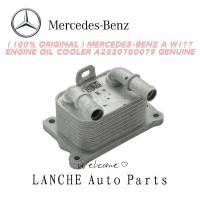ราคา 2820700079 ต้นฉบับ 100 MERCEDES BENZ A W177 ENGINE OIL COOLER A2820700079 (26441197927)