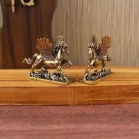 ราคา Tatain 2026 ราศีจีนรูปปั้นม้า Bronze Horse เดสก์ท็อปตกแต่งห้องนั่งเล่นโต๊ะน้ําชาประติมากรรมโลหะหัตถกรรมตกแต่งบ้าน TH (41476853775)