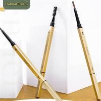 ราคา จัดส่งในพื้นที่ ดินสอเขียนคิ้วอัตโนมัติ 2 หัว พร้อมแปรง กันน้ำ กันเหงื่อ ติดทนนาน ดินสอเขียนคิ้วแท่งสีทองขนาดเล็ก (58001770067)