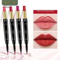 ราคา จัดส่งในพื้นที่ ดินสอเขียนขอบปาก ลิปสติก 2 in 1 หัวคู่ กันน้ำ ติดทนนาน เม็ดสีแมตต์ 8 สี (46052006976)
