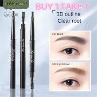 ราคา จัดส่งในพื้นที่ ซื้อ 1 แถม 1 ดินสอเขียนคิ้วกันน้ำติดทนนาน ดินสอเขียนคิ้ว 4 สี ดินสอเขียนคิ้ว 2 หัว พร้อมแปรงปัดคิ้ว (42627100848)