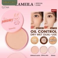 ราคา จัดส่งในพื้นที่ แป้งฝุ่นอัดแข็ง Lameila Pen 3 Colors ปกปิดเต็มขั้น กันน้ำ ติดทนนาน แป้งอัดแข็งสำหรับแต่งหน้า รองพื้น เครื่องสำอาง (52252722671)
