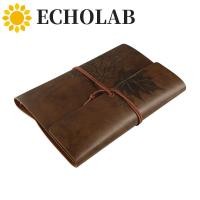 ราคา เสียงสะท้อน Travelers Vintage Notebook A7 A6 A5 PU Leather PU Leather Kraft Notebook Loose leaf Notepad สมุดโน๊ตเกลียวเปล่า Planners (52303002657)