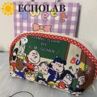 ราคา เสียงสะท้อน กระเป๋าเครื่องเขียน สนูปปี้ สุนัขอะนิเมะการ์ตูนปากกากระเป๋า น่ารัก ผ้าใบกระเป๋าเครื่องสําอางความจุขนาดใหญ่กระเป๋าเก็บแต่งหน้านักเรียนเขียน (45601550095)