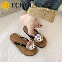 ราคา เสียงสะท้อน Beachwear Flip Flops การ์ตูนKitty Cat Sherry May Flip Flops แฟชั่นPushตุ๊กตาHomewaer Kawaiiสวมใส่ด้านนอกรองเท้าแตะชายหาดวันหยุด (44952414241)