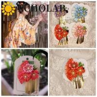 ราคา เสียงสะท้อน พู่พัดกิ๊บ พู่ดอกไม้หมวกกิโมโนญี่ปุ่น กิ๊บกิโมโนหวานผ้าซากุระสาว (42321444481)