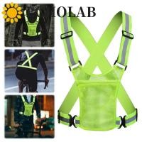 ราคา เสียงสะท้อน ขี่จักรยานเสื้อกั๊กสะท้อนแสงความปลอดภัยยืดหยุ่นสะท้อนแสงวิ่งเสื้อกั๊กมืออาชีพปรับด้วยกระเป๋าโทรศัพท์ระบายอากาศขี่มอเตอร์ไซค์เสื้อกั๊กขี (58052781073)