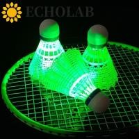 ราคา เสียงสะท้อน แบดมินตัน นํา ลูกบอลแสง ลูกบอลแบดมินตันเรืองแสง การฝึกอบรมไนลอนน้ําหนักเบาที่มีสีสันแสงลูกขนไก่เกมกลางแจ้ง (52552638112)