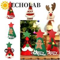 ราคา เสียงสะท้อน หมวกสุขสันต์วันคริสต์มาส หมวกซานตาคลอสการ์ตูนคริสต์มาส คริสต์มาสตกแต่งสักหลาดซานตาคลอสสัตว์พรรคหมวกคริสต์มาส (55552267672)