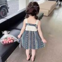 ราคา ชุดเดรสเอี๊ยมทรงหลวม พิมพ์ลายแฟชั่นเกาหลี สไตล์สำหรับเด็กผู้หญิง (51951035525)