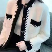 ราคา แจ็คเก็ตชาแนลปี 2025 สไตล์ฝรั่งเศสใหม่ งานcrochetลายมิงค์ ทรงคล่องตัว สไตล์ยุโรป (44476474702)