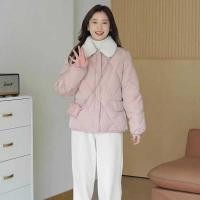 ราคา แจ็คเก็ตผ้าฝ้ายสีชมพูสไตล์ชาแนล น้ำหนักเบาสำหรับผู้หญิง ฤดูหนาว ความรู้สึกระดับไฮเอนด์ (47351543888)