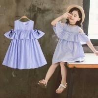 ราคา คนบ้า ชุดเด็กผู้หญิง กระโปรงแฟชั่น ดีไซน์เกาะอก แฟชั่นเกาหลี ชุดเจ้าหญิงสําหรับเด็กขนาดกลางและขนาดใหญ่ (57751035016)