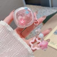 ราคา BASEUS กรณีสําหรับ เบส WM01 กรณีน่ารักผีเสื้อสร้อยข้อมือเสน่ห์ปลอกฝาครอบป้องกันฝาครอบโปร่งใส (27084796855)