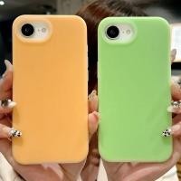ราคา Jellyซิลิโคนเหลวเคสโทรศัพท์สําหรับiPhone 16E SE4 2025 กันกระแทกMatte Soft Touch Feel Funda (26935495516)